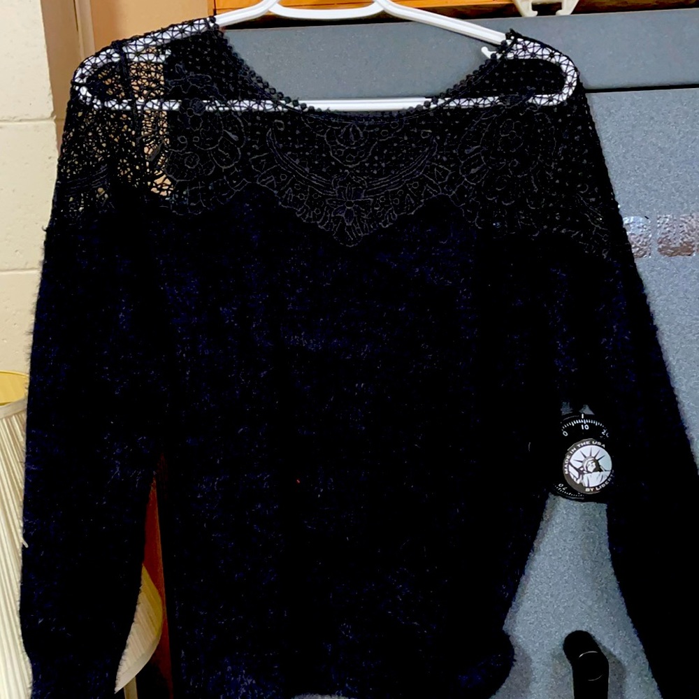 Black sweater
